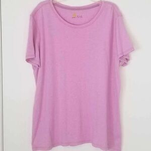 Carhartt Light Pink Women's Short Sleeve Tee